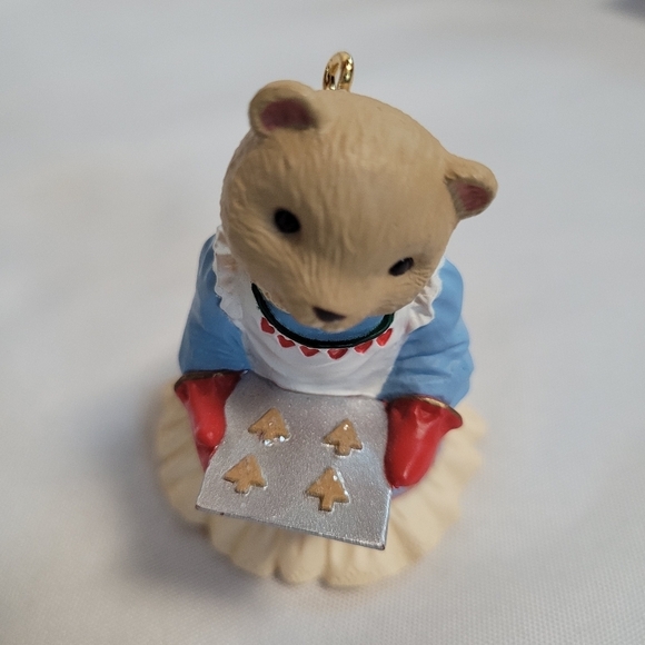 Hallmark Keepsake Xmas Ornament Lot of 3 1990's Bearinger Bears - Picture 4 of 13